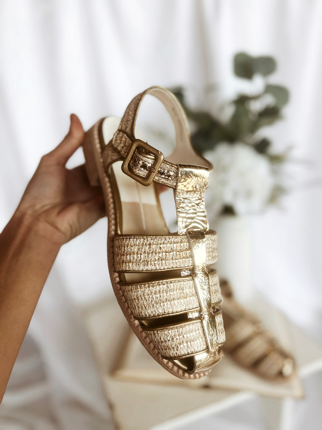 HOLIS SANDAL - LIGHT GOLD – Broadcloth Boutique